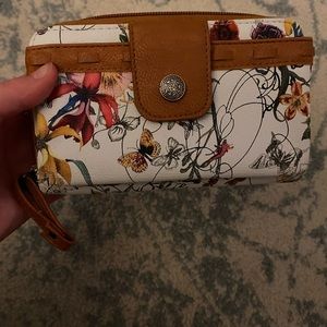 Maurices Flower and Butterfly Clutch